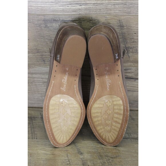 Sam Edelman Palmer‎ Ankle Boots Women’s Size 8.5 Putty Distressed Leather - Picture 6 of 15